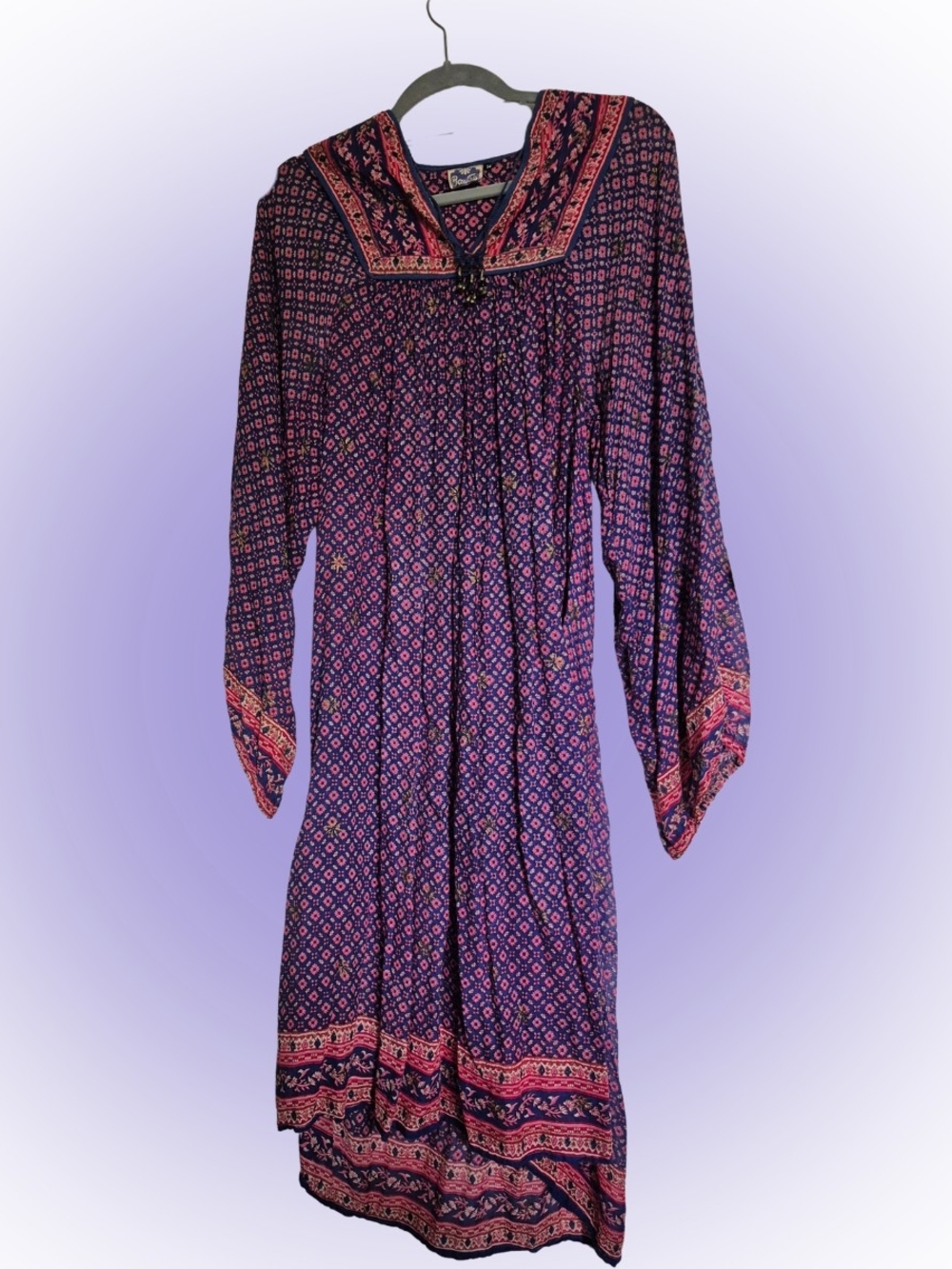 Made In India Vintage Cotton Dress